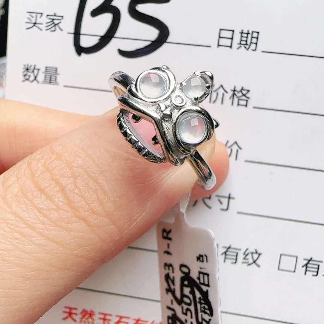 银S925镶嵌手链翡翠