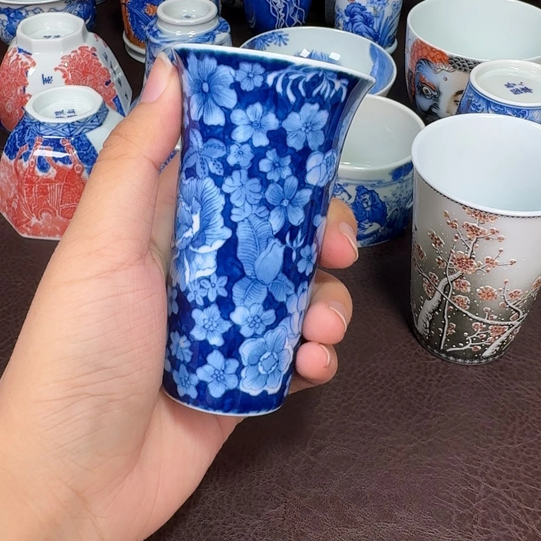 等***哥现代景德镇陶瓷杯