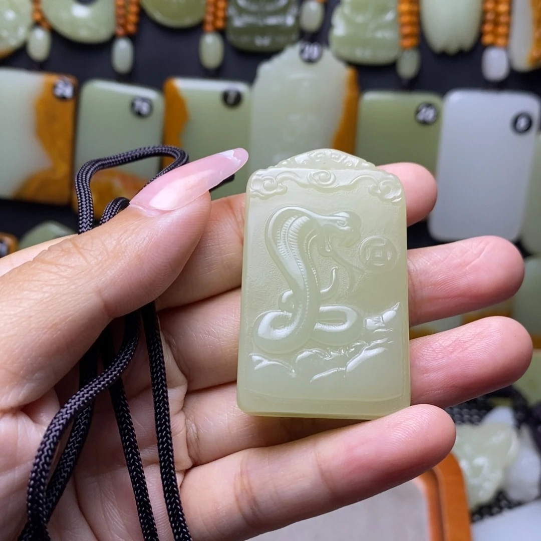 业****)蛇双面生肖守护牌子