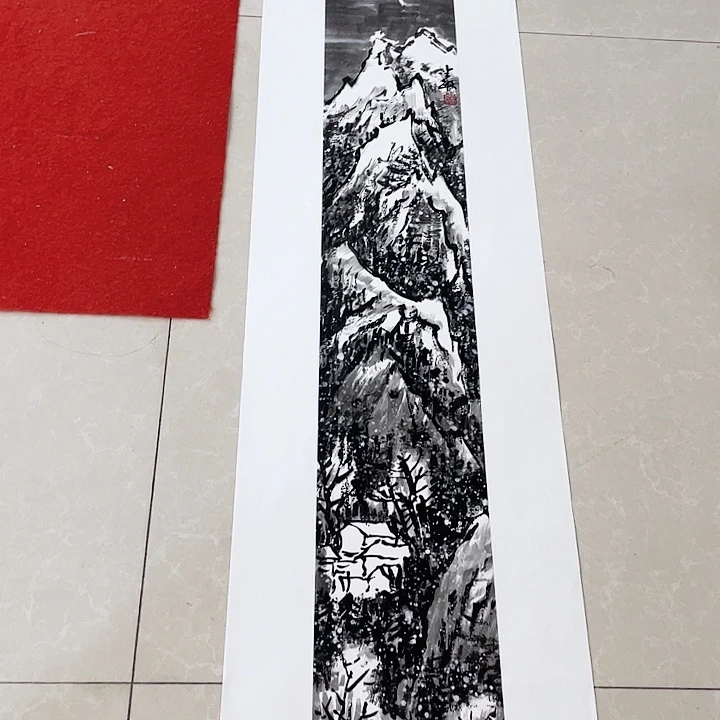 国画张圣敏先生纯手绘作品