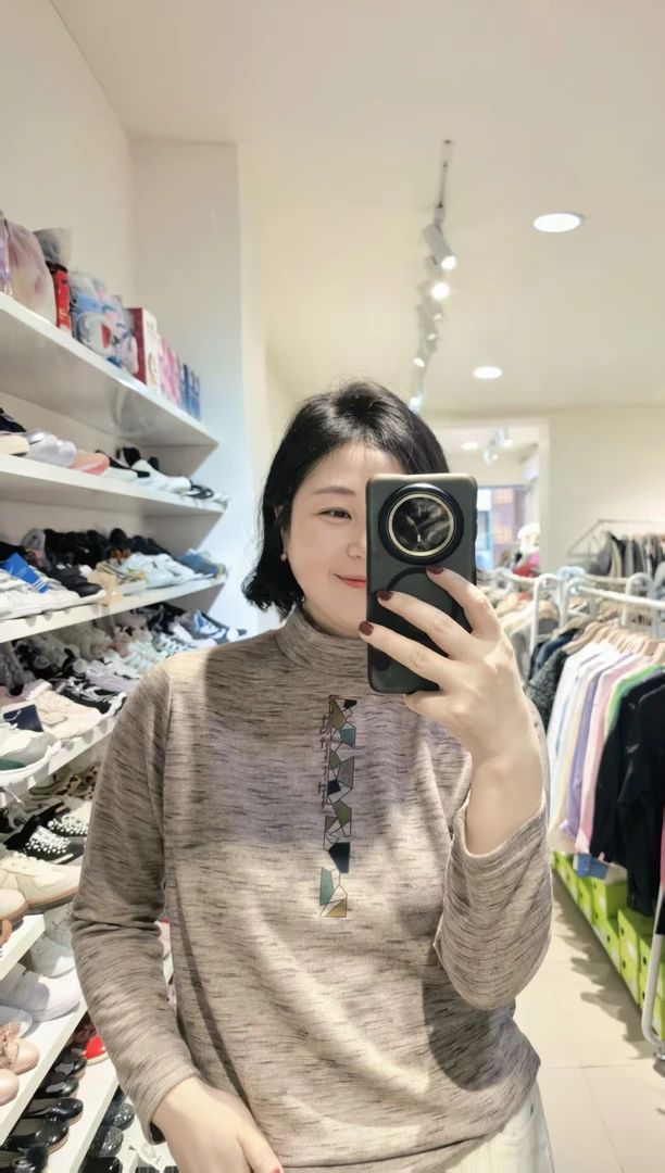 秋冬气质款立领xian显瘦优雅打底T （祐祐女装）