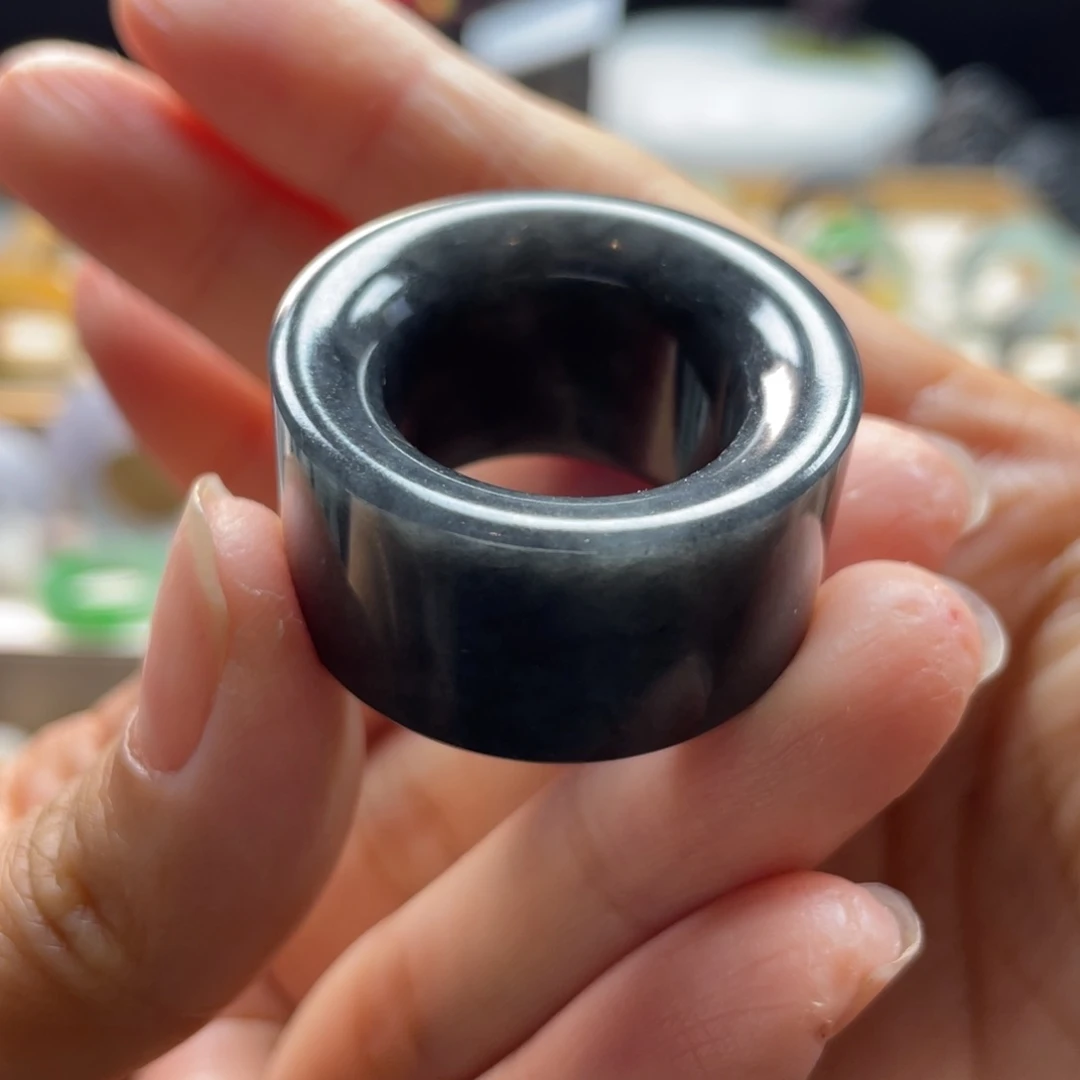 定制翡翠未镶嵌用****7戒指