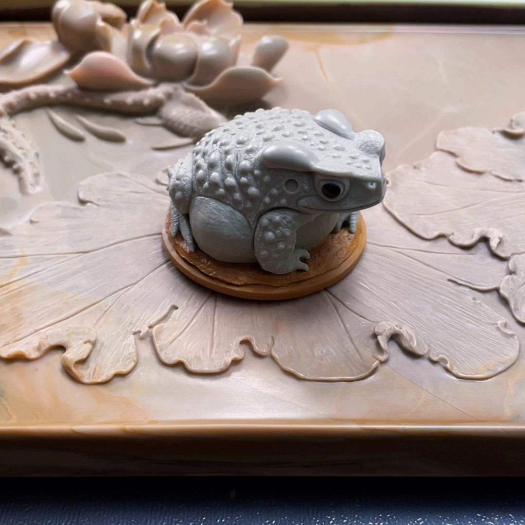 金蟾茶宠手工雕刻