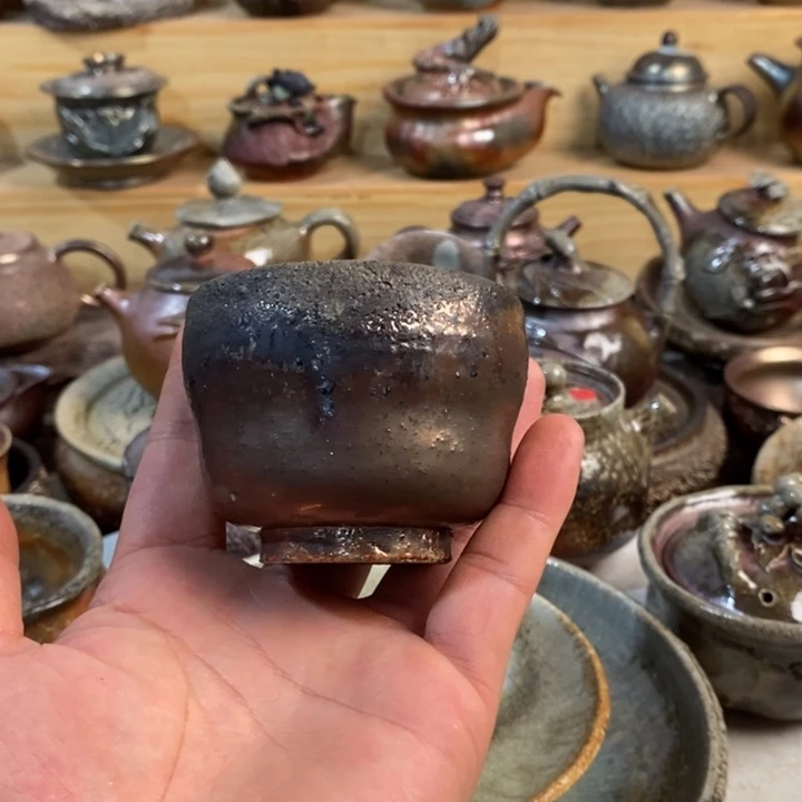 杯柴烧手工制作工艺