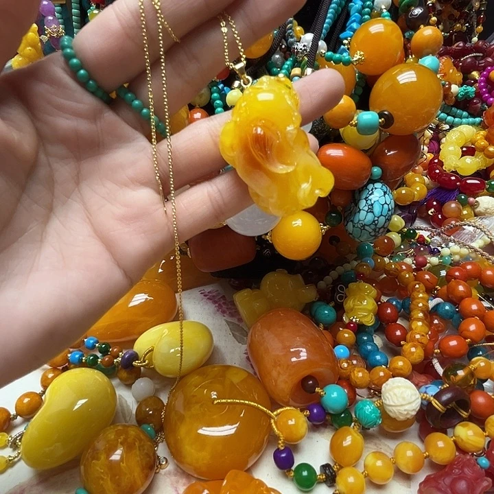 树脂制品孙*遇1146貔貅锁骨链