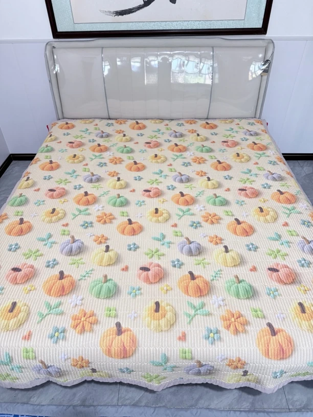 【南瓜乐园】5D 打印天丝软凉席2米*2.3米亲肤柔软