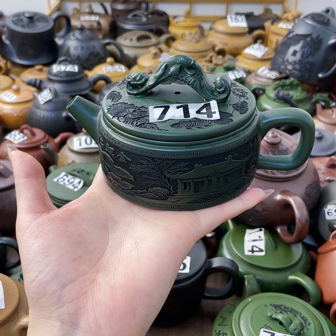 茶壶紫砂慈**妖紫砂微瑕