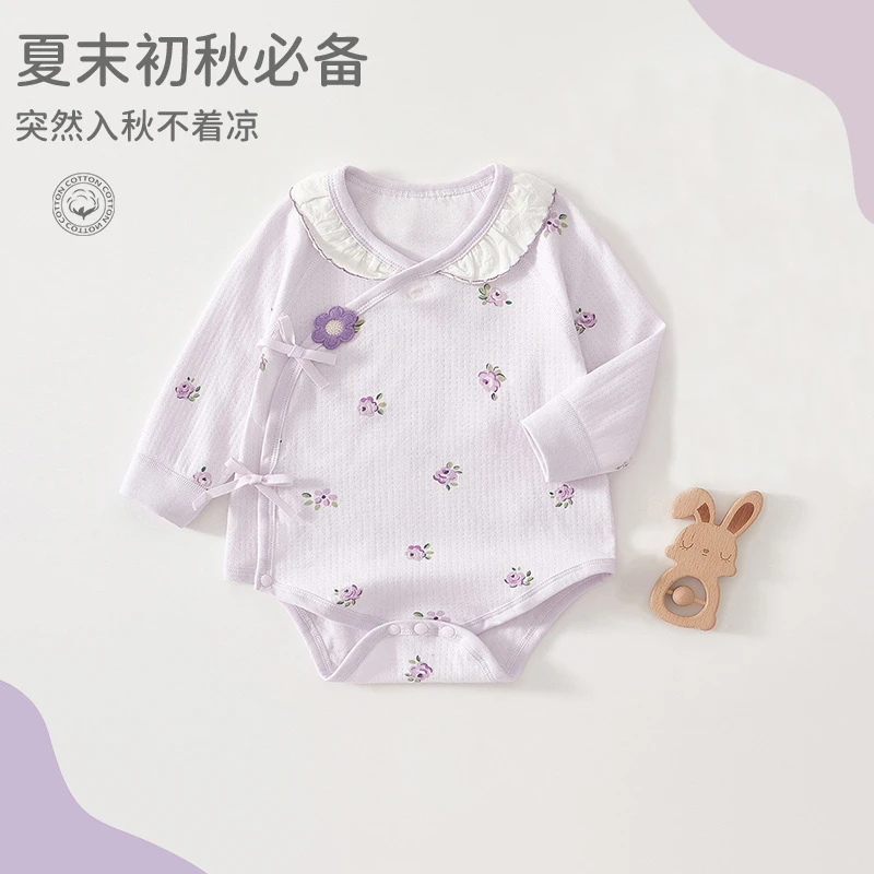 衣服儿童包屁衣满月类爬服薄款超萌宝宝连体幼儿高颜值外洋气套装