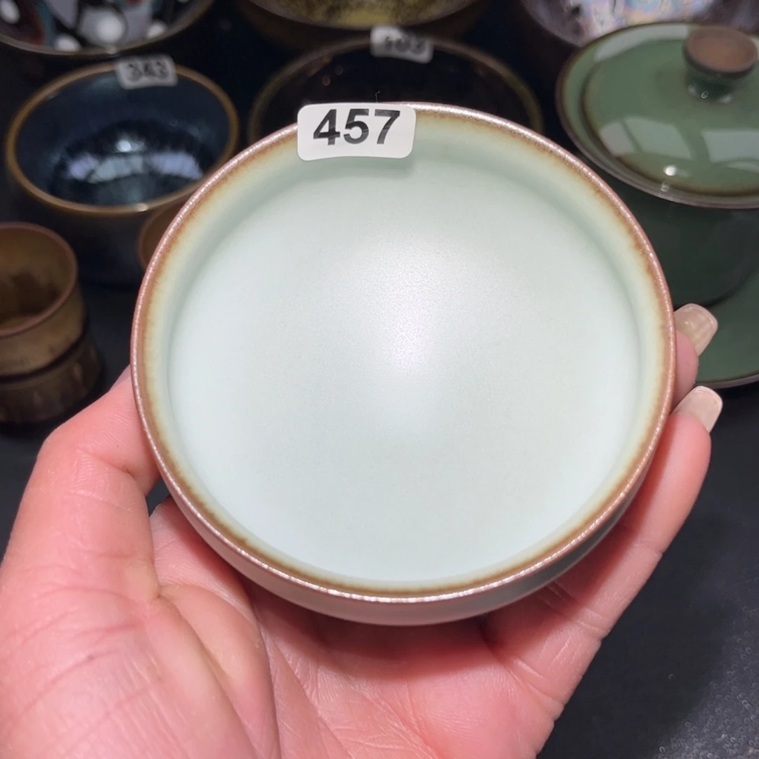 茶盏457 建盏单盏放大漏……