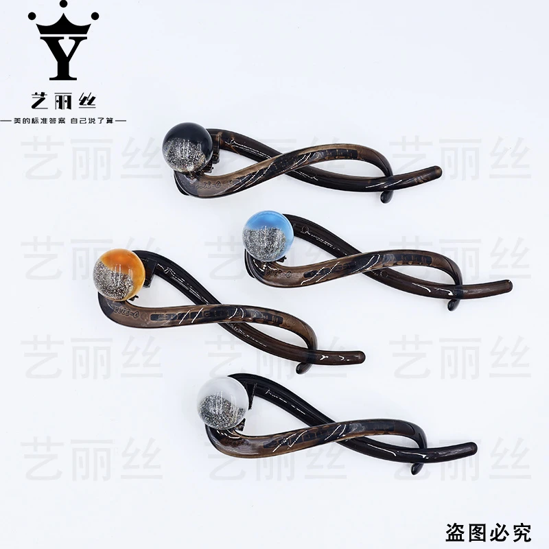 艺丽丝 东方之珠 气质扭扭夹11cm抓夹 [白日焰火] 气质抓夹YL1074