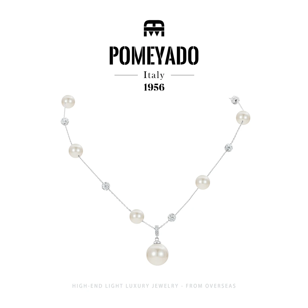 【珀光回忆】Pomeyado轻奢时尚百搭珠珠项链F2129