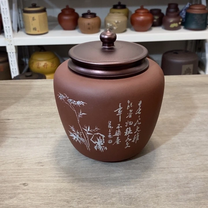 紫砂茶叶罐紫砂茶叶罐