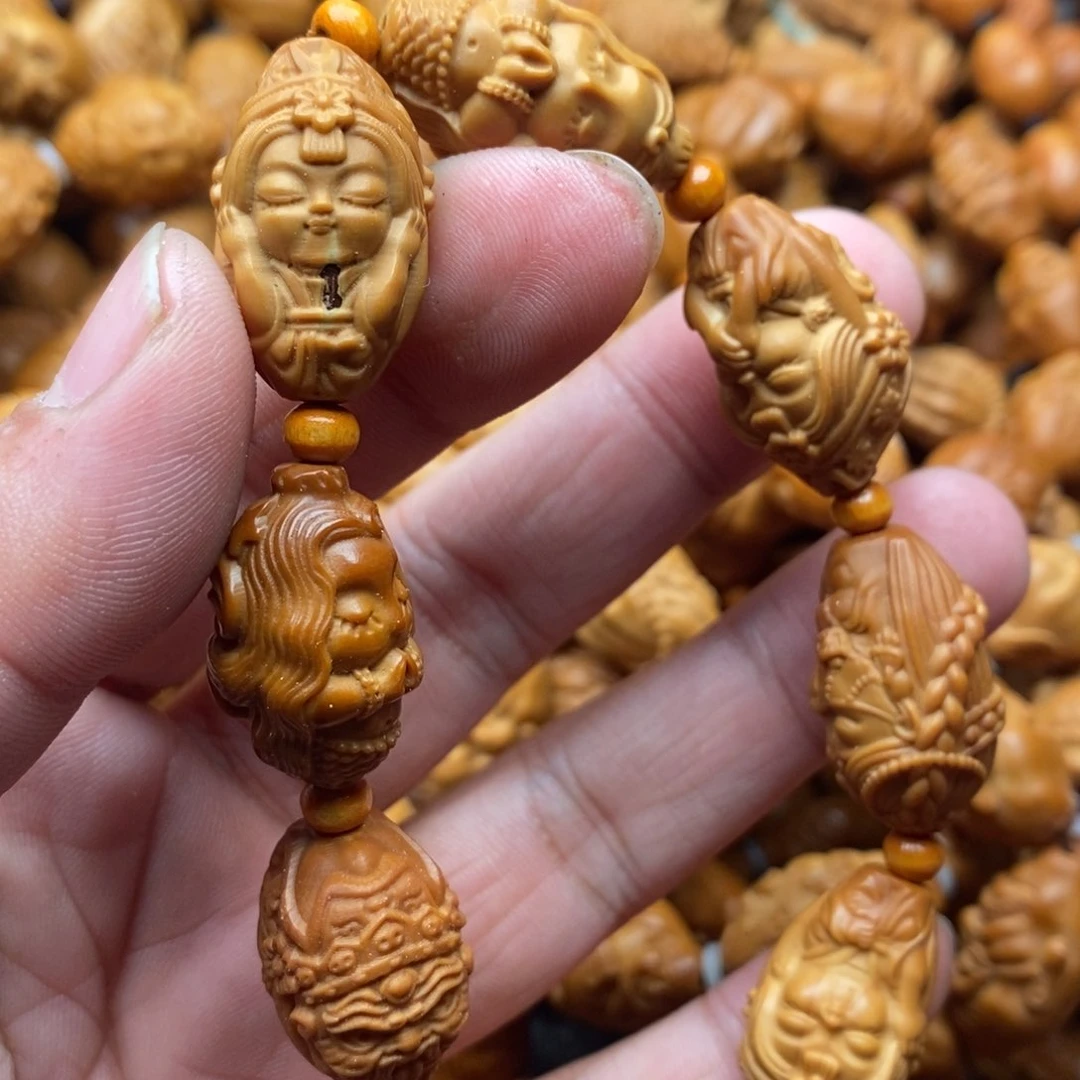 橄榄核手串亲爱的