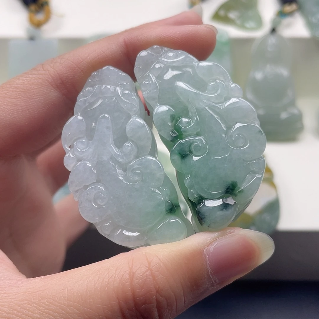 翡翠未镶嵌颈饰天然翡翠1111111