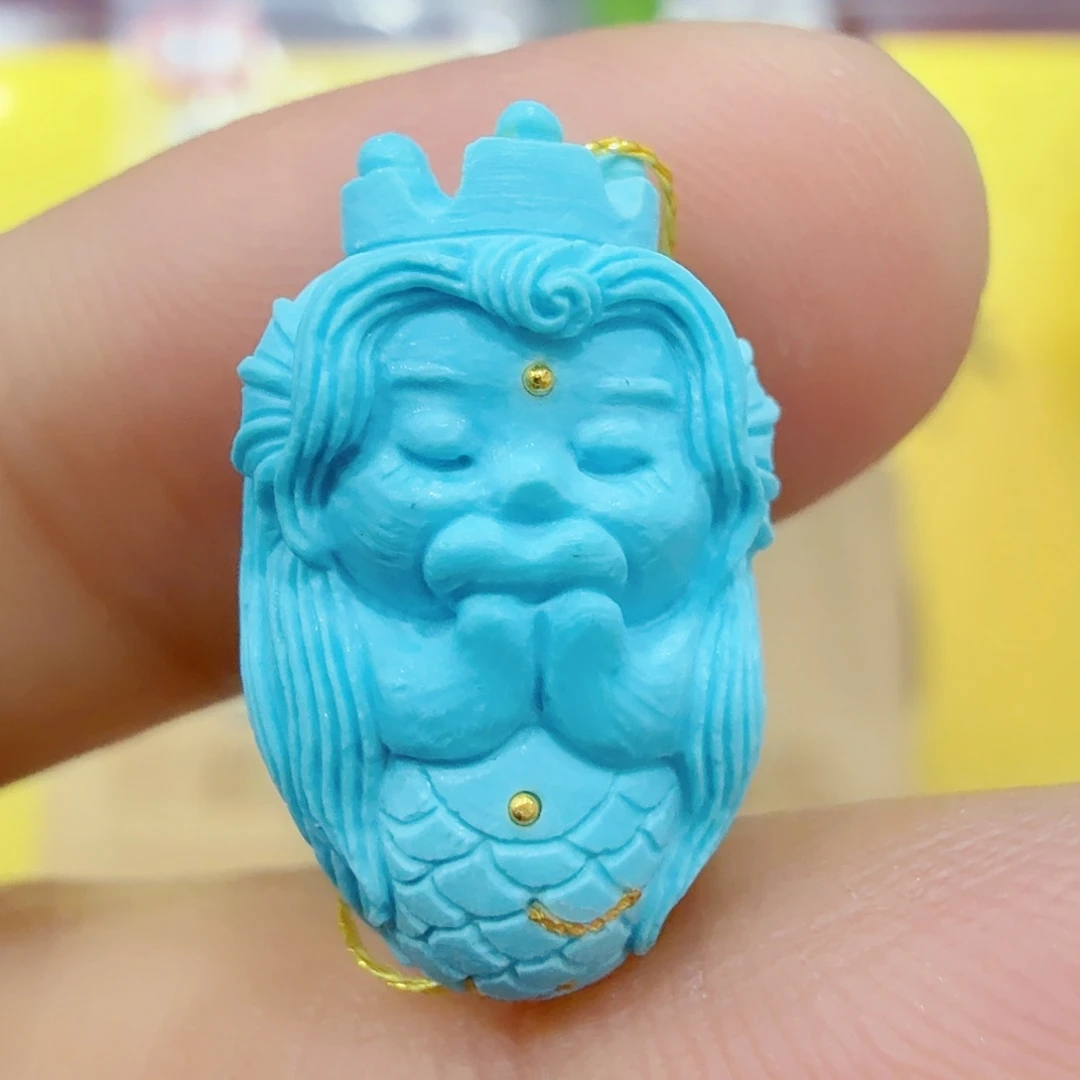 绿松石未镶嵌配饰