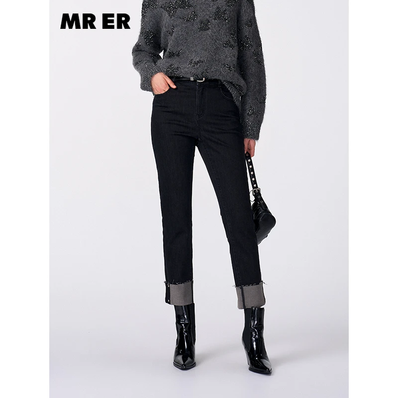 【达人专享】秋冬修身显瘦牛仔裤R4D73981