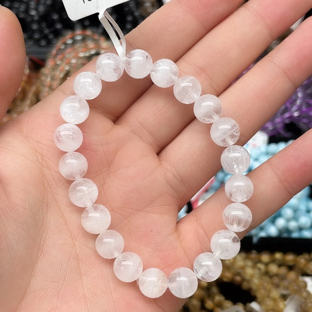 水晶手链未镶嵌白幽灵9.2