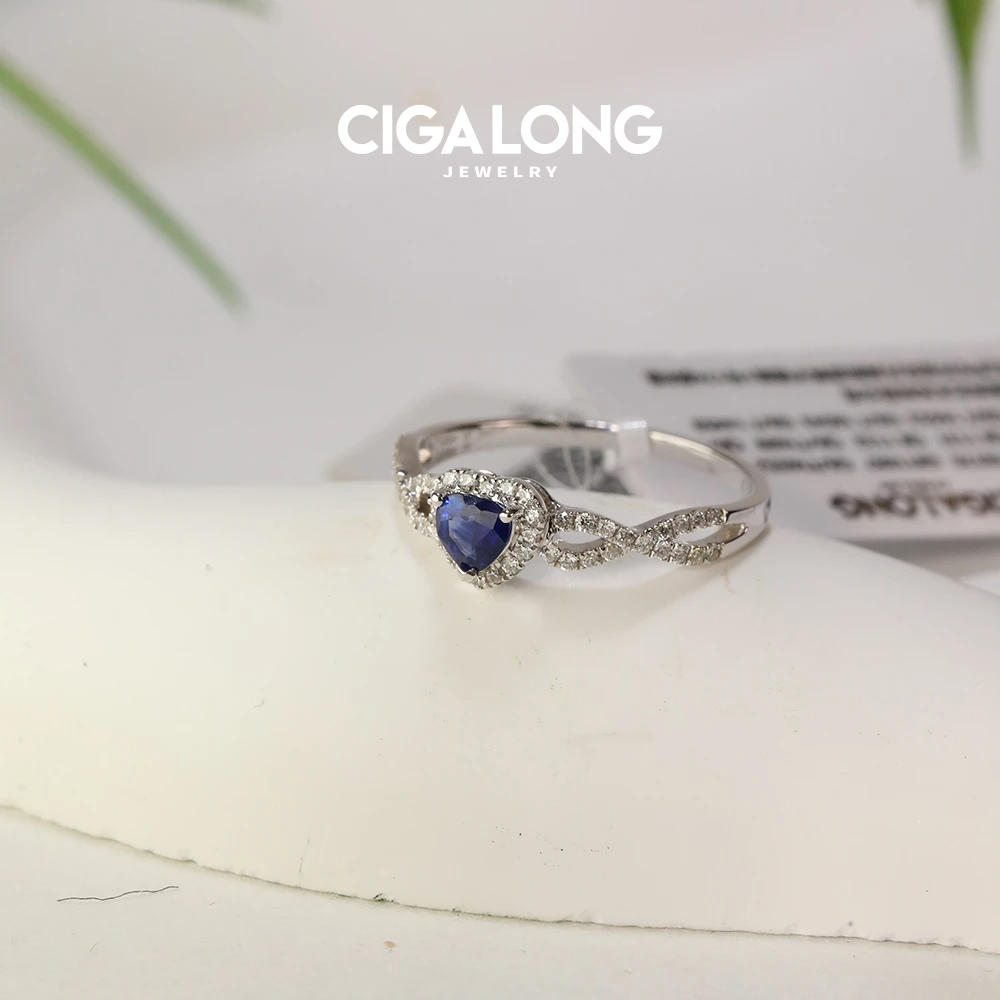 蓝宝石戒指1196【专场推荐】