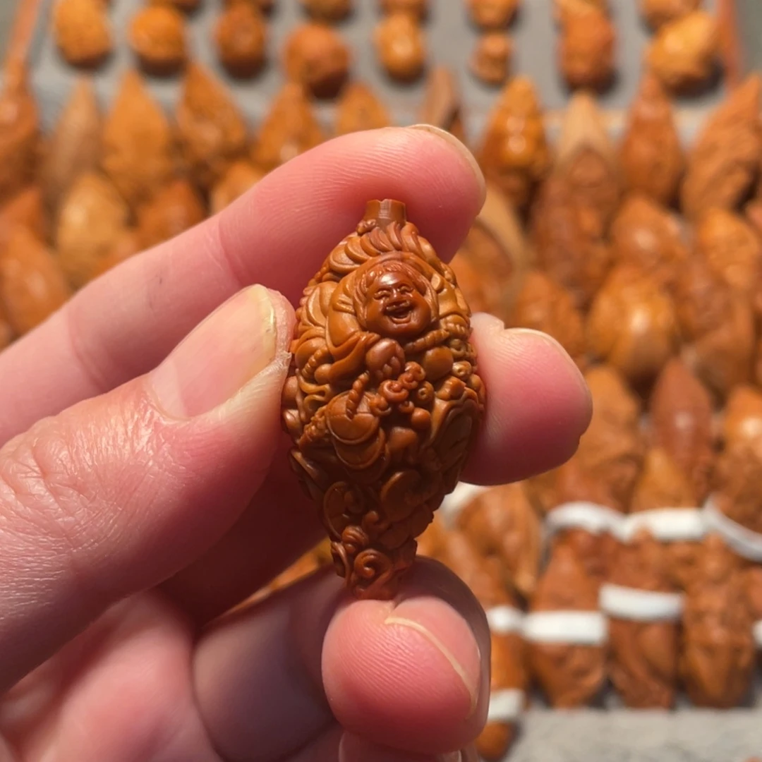 橄榄核手串/手链刘海戏金蟾