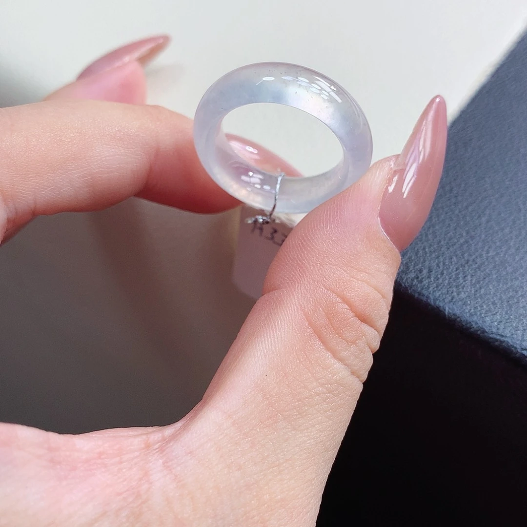 未镶嵌戒指翡翠12-13号