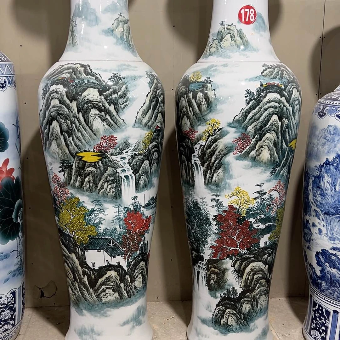 瓶W**X景德镇陶瓷大花瓶