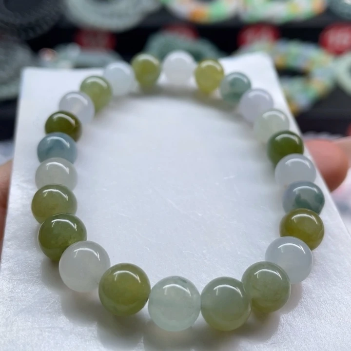 未镶嵌手链翡翠卡7.8