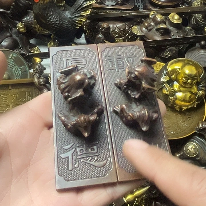 顺顺利利，铜器摆件