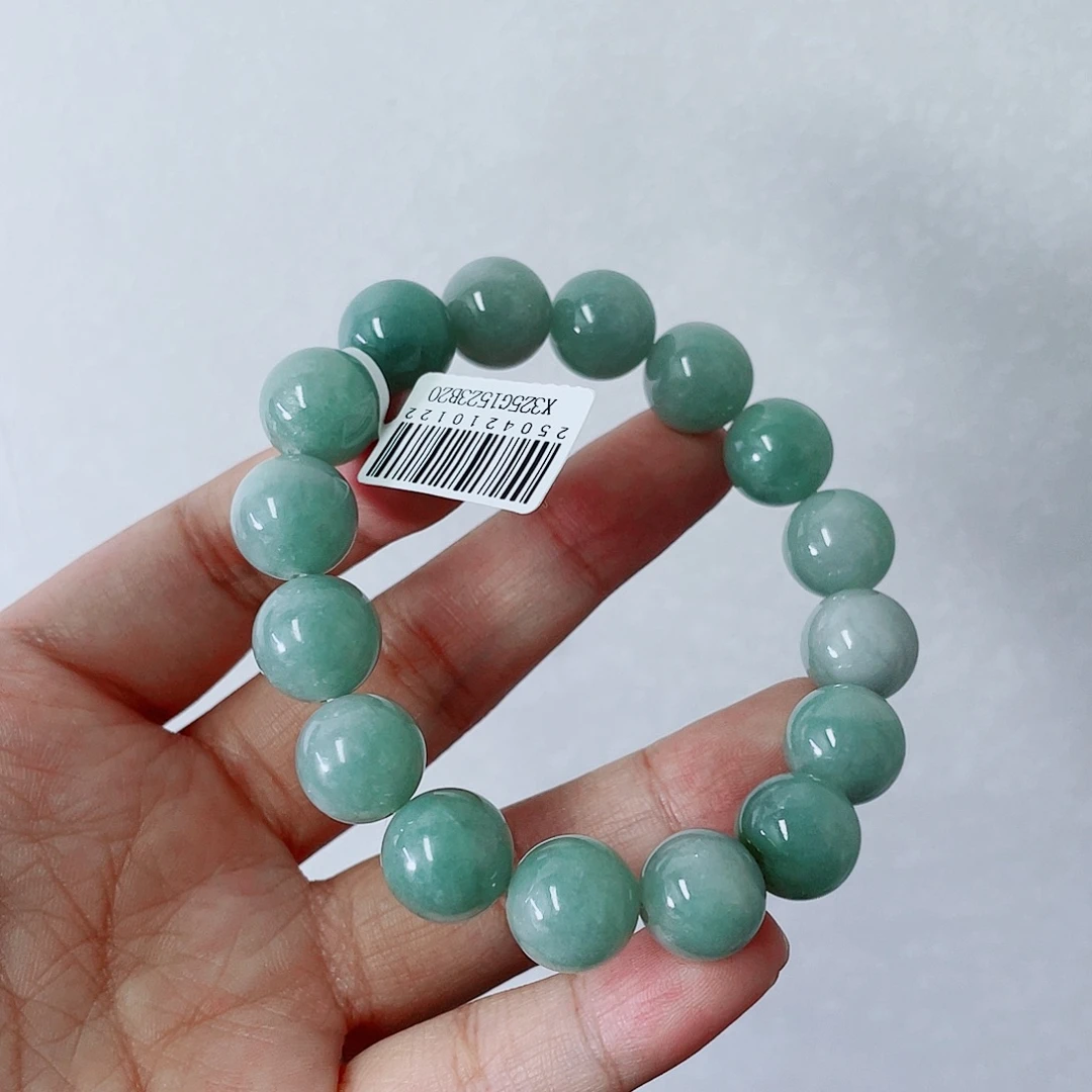 未镶嵌定制翡翠珠串