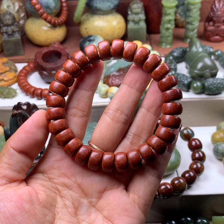 手链未镶嵌岫岩河磨玉（透闪石质玉）龙****龙