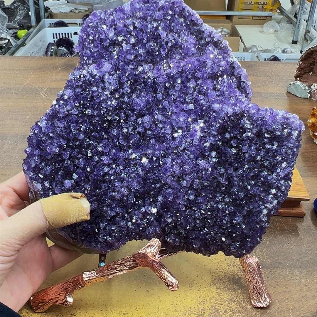 紫晶摆件未镶嵌福利
