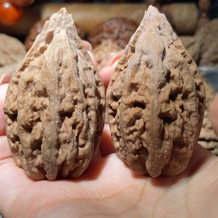 把件文玩核桃东北楸子小雪21