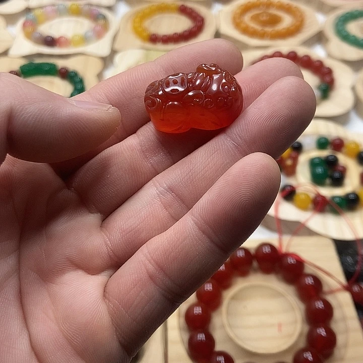 玛瑙/玉髓未镶嵌手链阿****苗