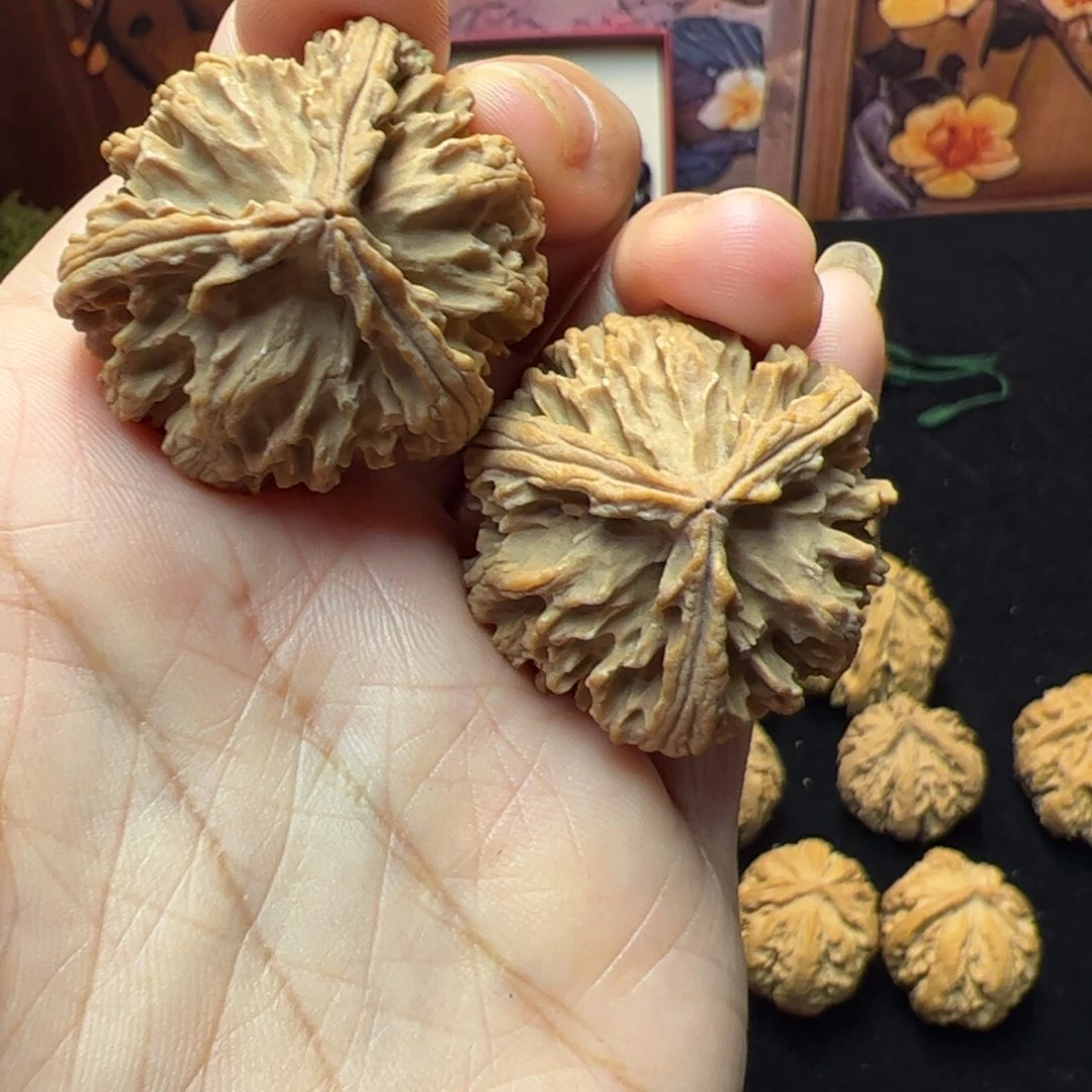 文玩核桃把件秦岭野生文玩核桃