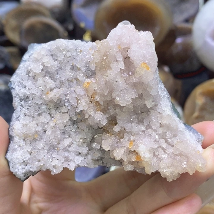 未镶嵌珠宝半成品紫晶奇石矿标