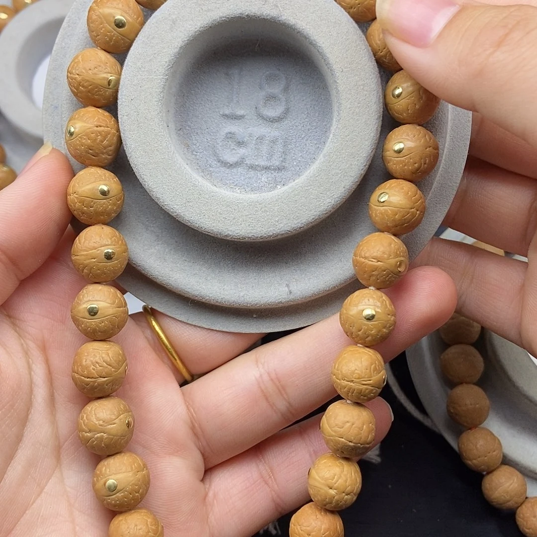 手串凤眼菩提12.5➕铜新手持