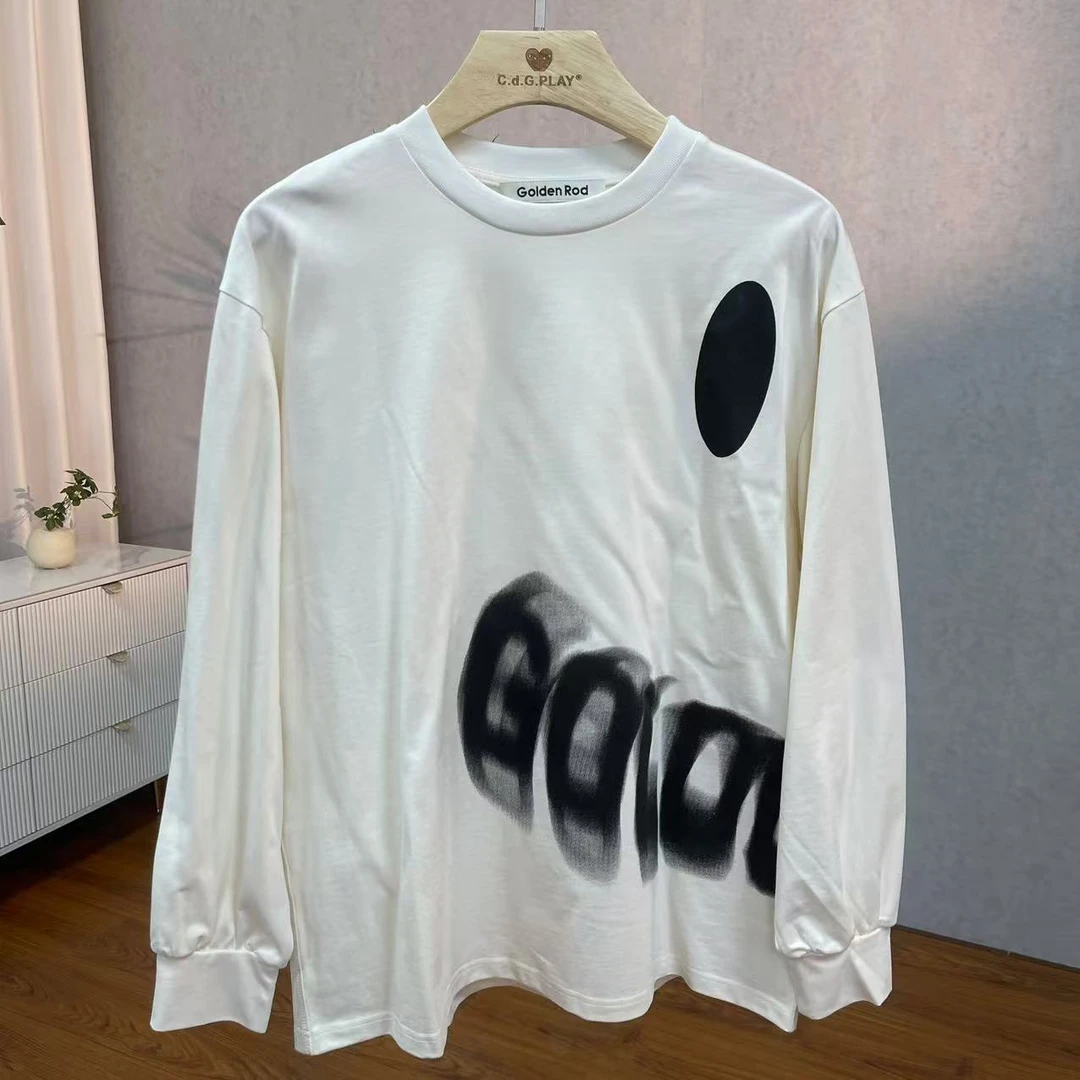 尚系列  S094-5  女装时尚撤柜套头卫衣白色FW16R98