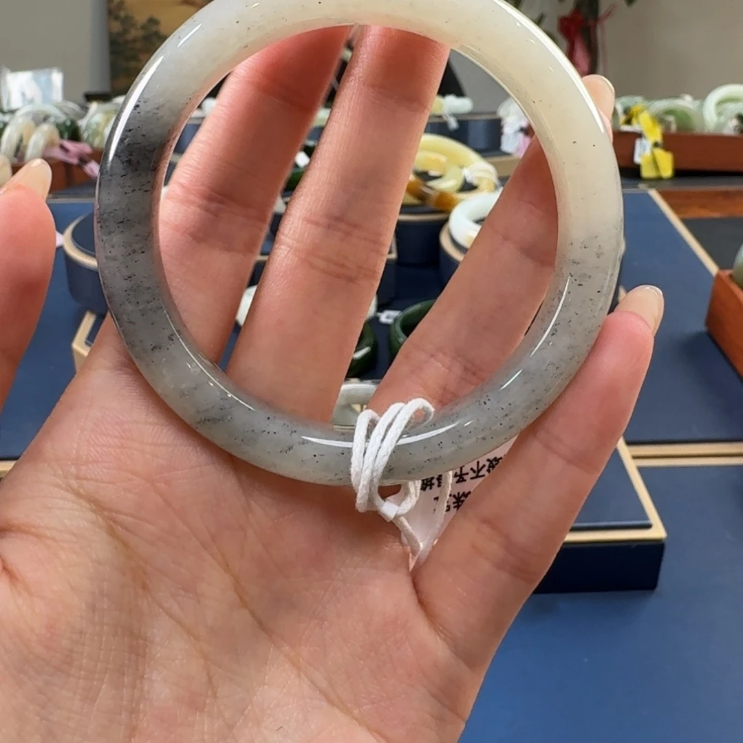 东****和田玉未镶嵌手镯C0150-57