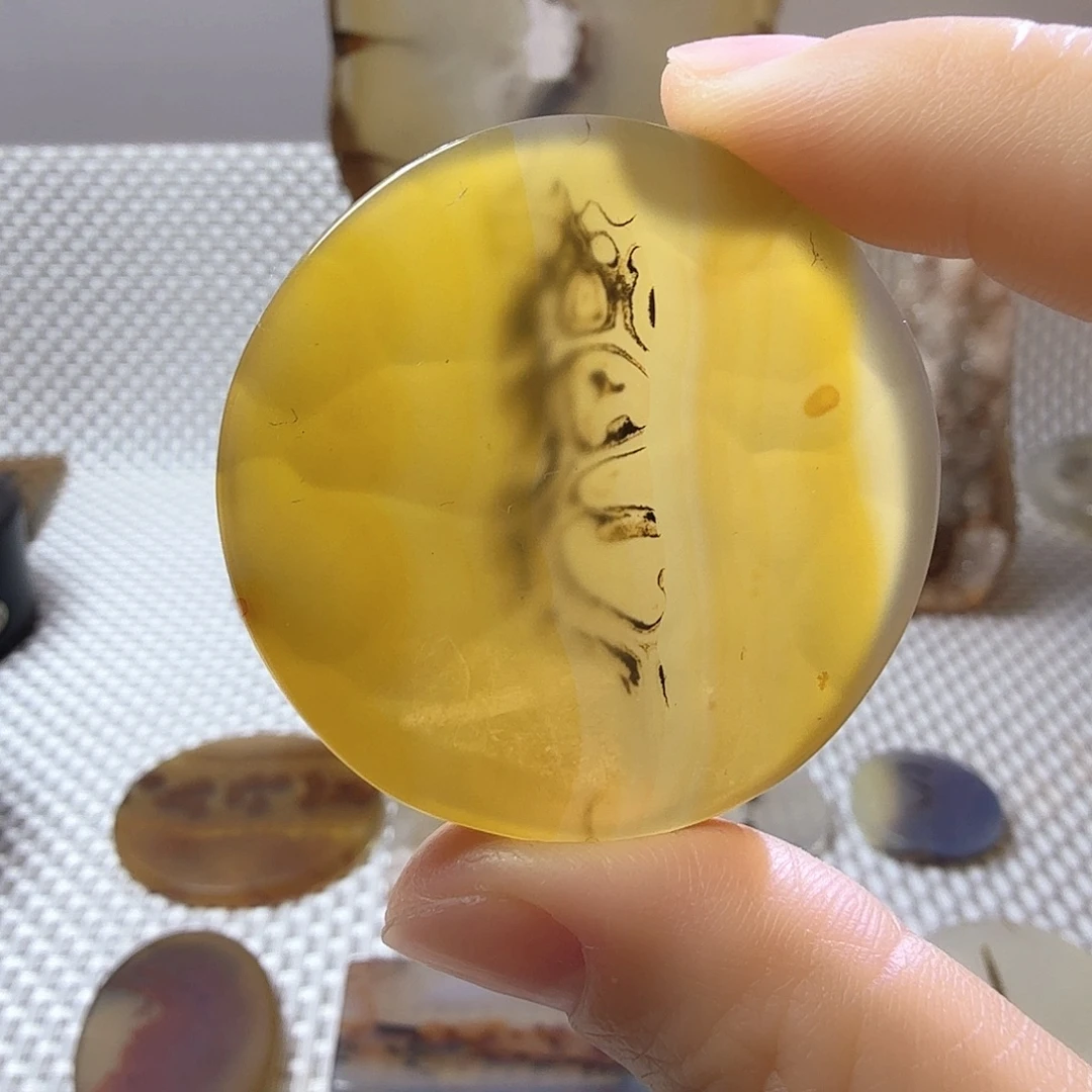 玛瑙/玉髓未镶嵌吊坠(不含链)11