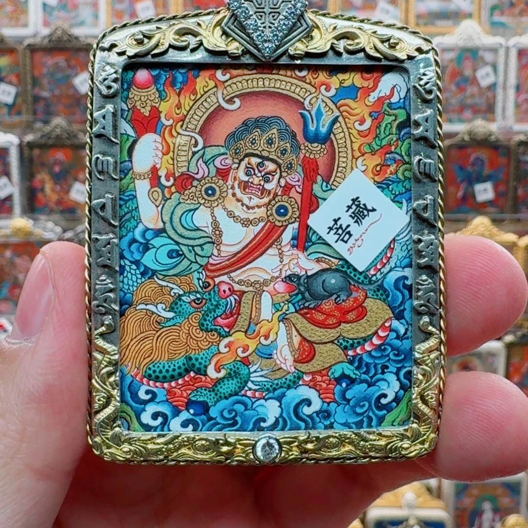 *****吊坠白财 桑杰扎西