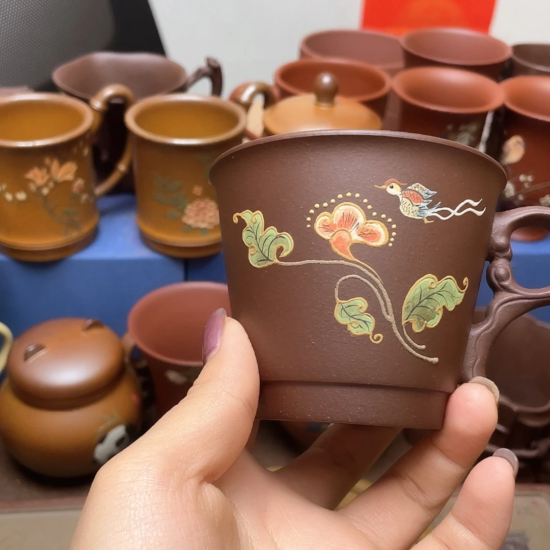 紫砂茶杯紫砂主人杯