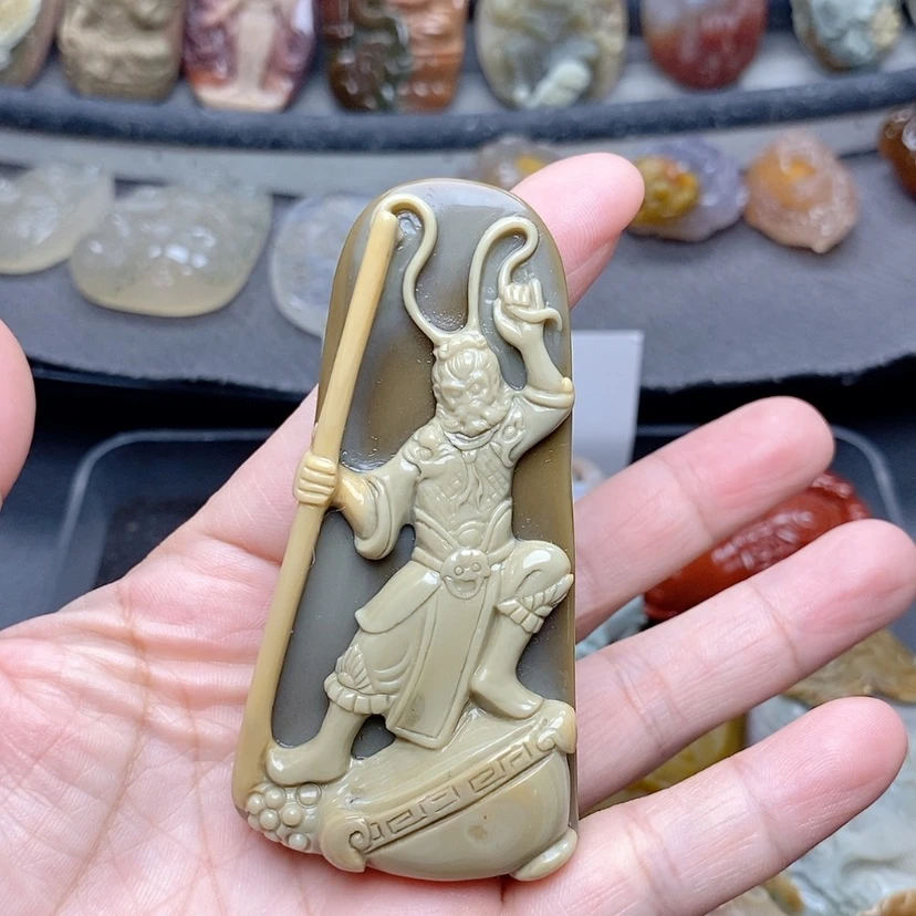 【闪购商品】定制石英质玉吊坠未镶嵌