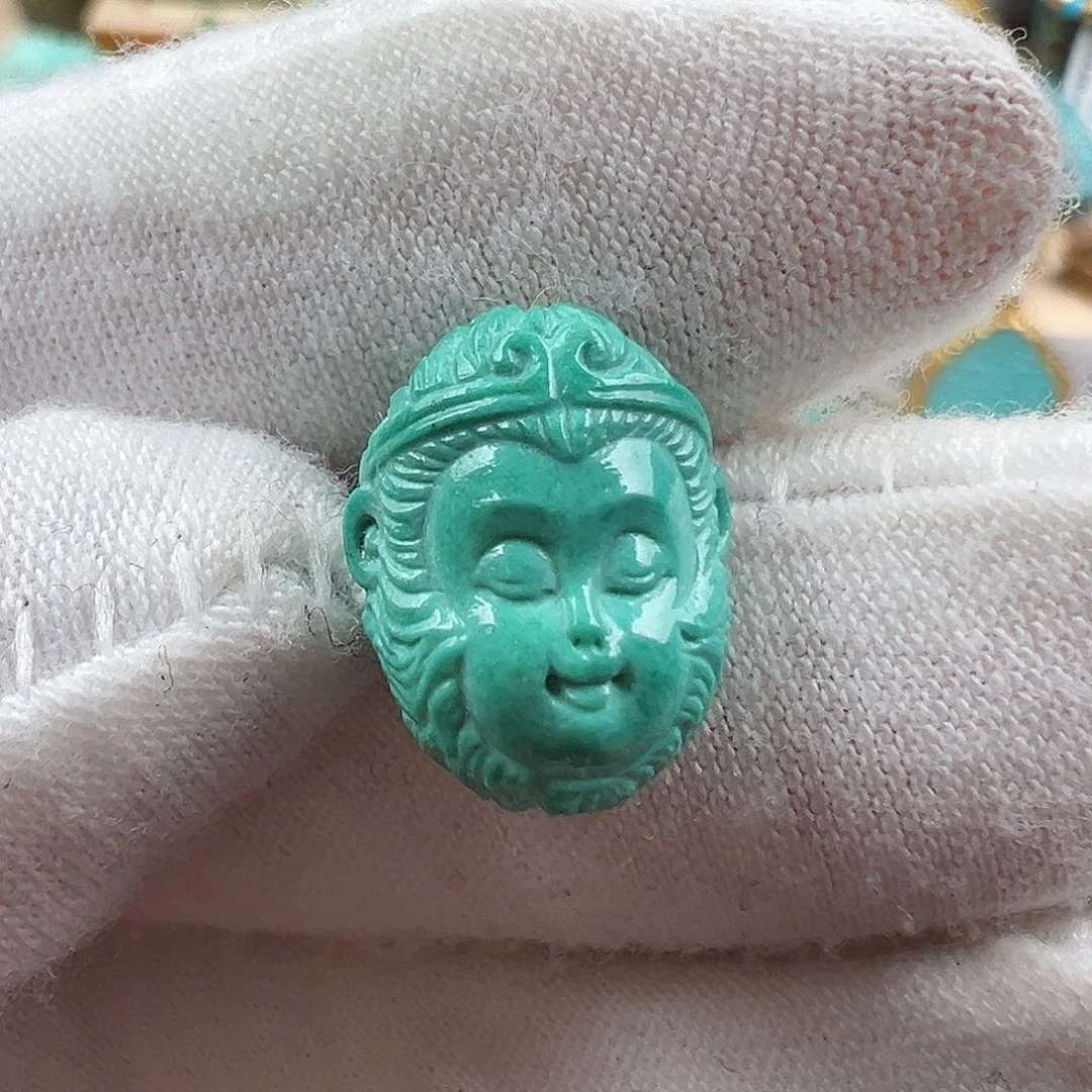 绿松石配饰未镶嵌欧*