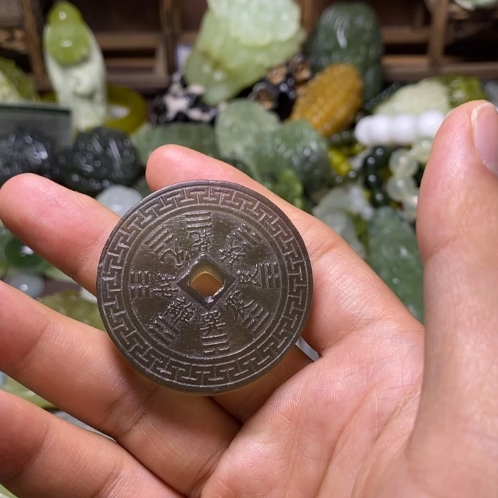 岫玉未镶嵌岫玉颈饰