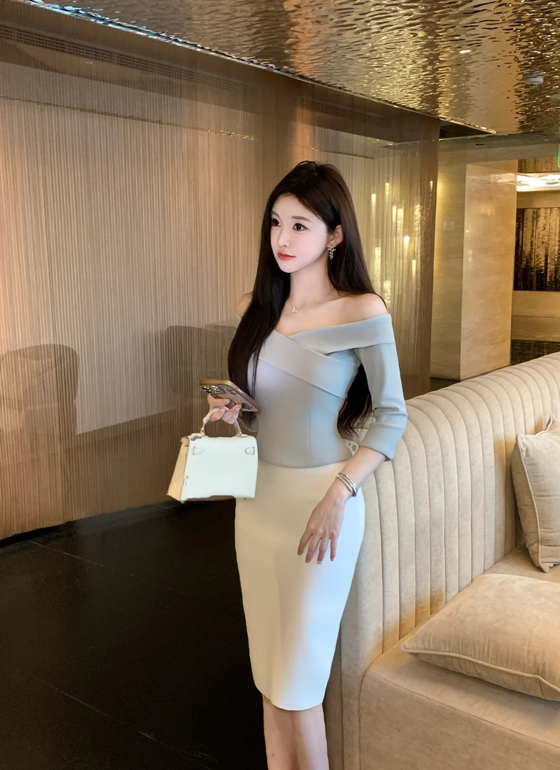 小岚同学「私有浪漫」「原创」夏季轻奢上衣修身小众设计感半裙套装