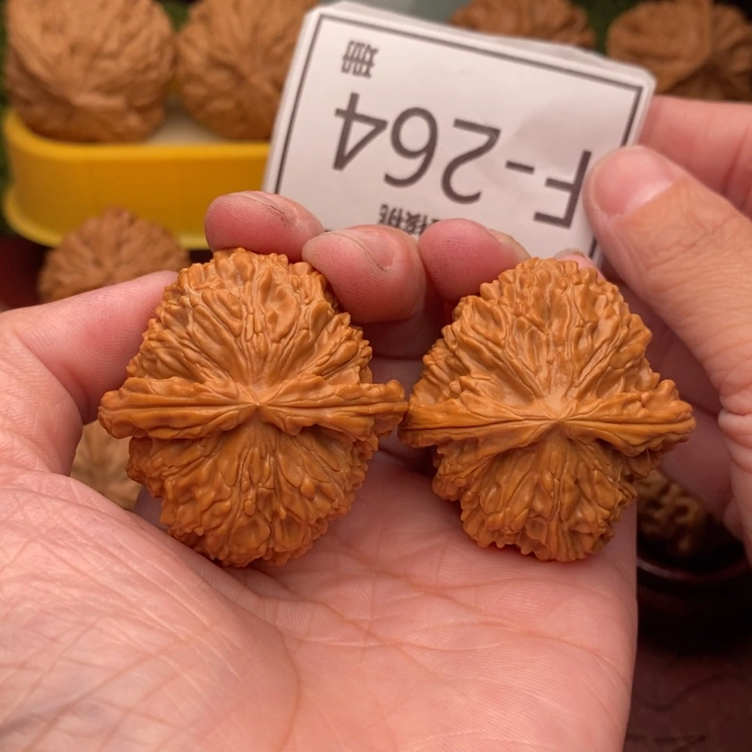 文玩核桃把件球白39