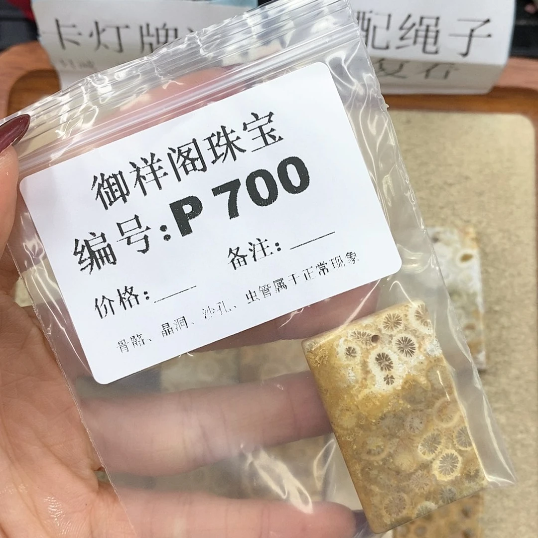 硅化珊瑚（珊瑚玉）P未镶嵌阿*