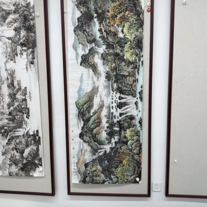 劫***༴国画绘画作品多次参加