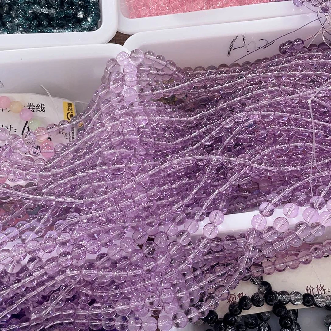 琉璃非金属珠珠珠珠珠珠50颗卡10