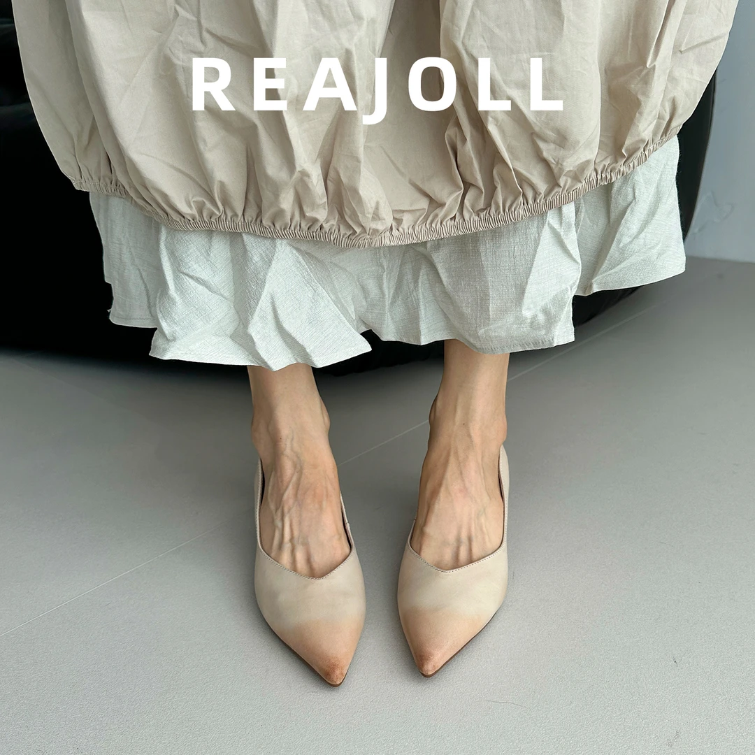 高跟鞋女气质高级不累脚2035爆款时尚配裙子的不累脚法式单鞋女鞋