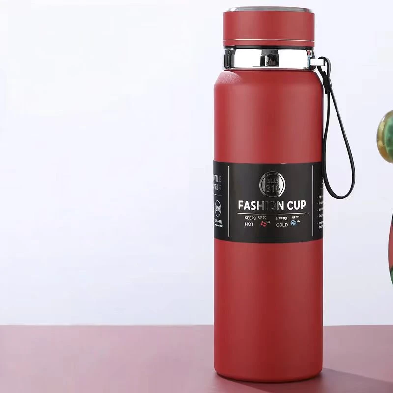 F233新款加厚保温保冷不锈钢户外旅行大容量保温杯大号水杯